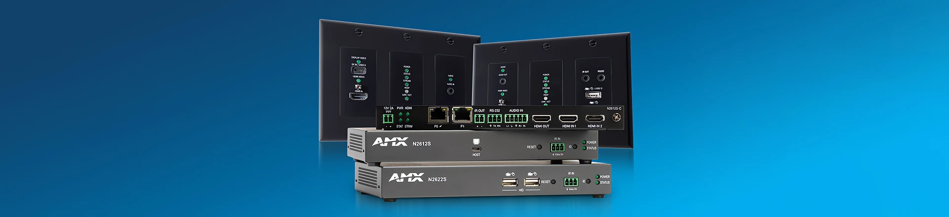 AMX przedstawia enkodery i dekodery SVSI serii N2600, 4K60 4:4:4