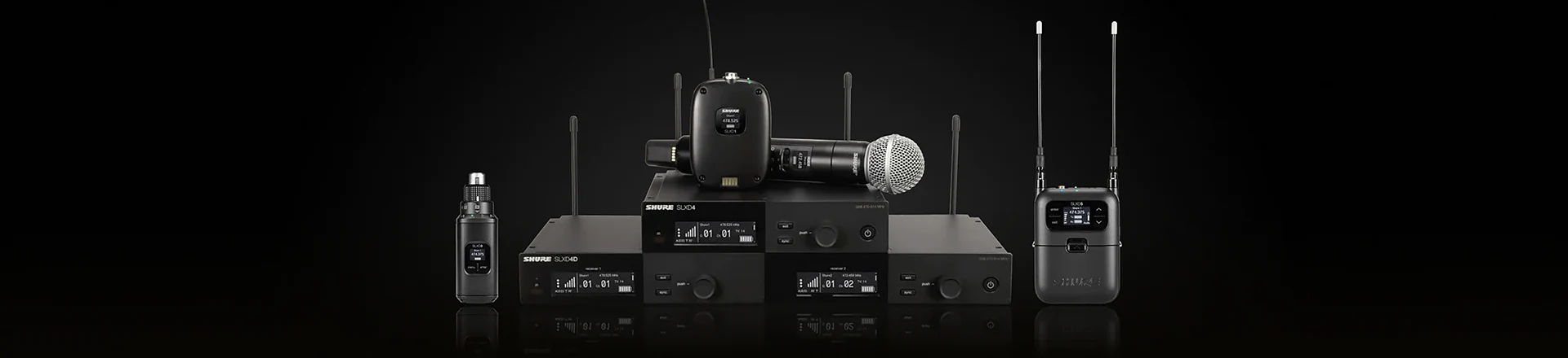 ADX3 &amp; SLX-D Portable - Shure przedstawia NAMM dwie nowinki