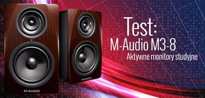 Test aktywnych monitorów studyjnych M-Audio M3-8