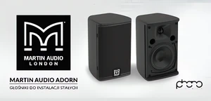 Adorn - Nowa seria głośników instalacyjnych od Martin Audio