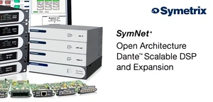 Symetrix: Więcej wejść i wyjść dla systemów SymNet DSP