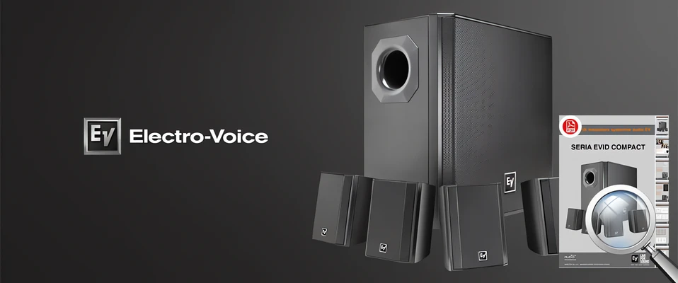 Electro-Voice EVID - System głośnikowy dla niewielkich instalacji