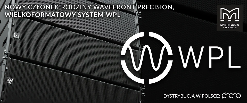 Martin Audio pokazał nowy system wielkoformatowy WPL