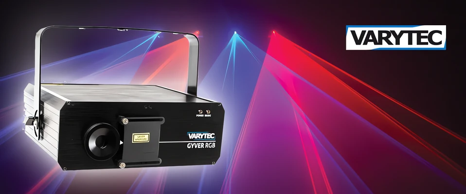 Poznaj projektor laserowy Varytec Gyver RGB