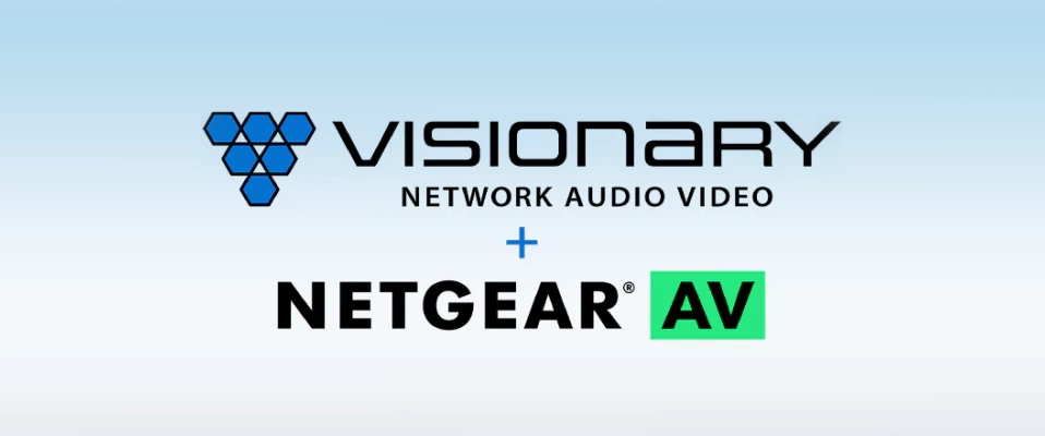 Visionary Solutions ogłosiło partnerstwo z NETGEAR AV