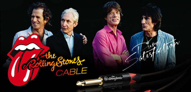 Adam Hall przedstawia ekskluzywne, limitowane kable Rolling Stones Cable Series.