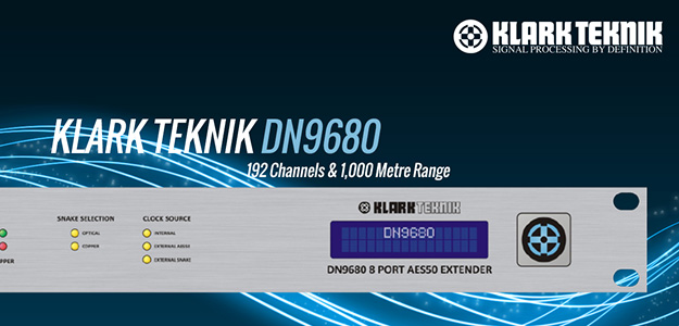 192 kanały i zasięg do 1000 metrów z Klark Teknik DN9680