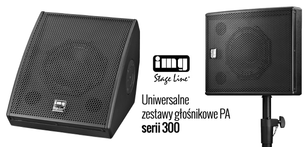 IMG Stage Line PAK-308M oraz PAB-308M: uniwersalne zestawy głośnikowe