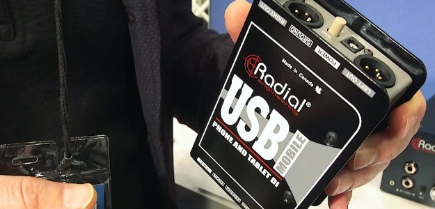 Nowość od Radial - USB-Mobile czyli DI box do urządzeń mobilnych