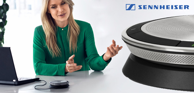 Sennheiser prezentuje najnowsze konferencyjne zestawy głośnomówiące Speakerphone SP 10 i SP 20.