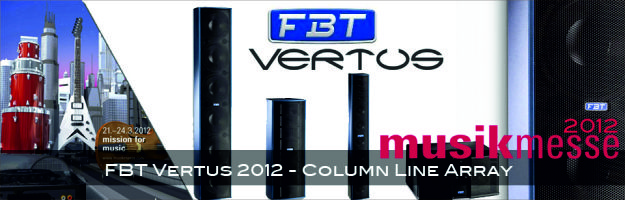 FBT Audio przedstawia liniowy system VERTUS CLA