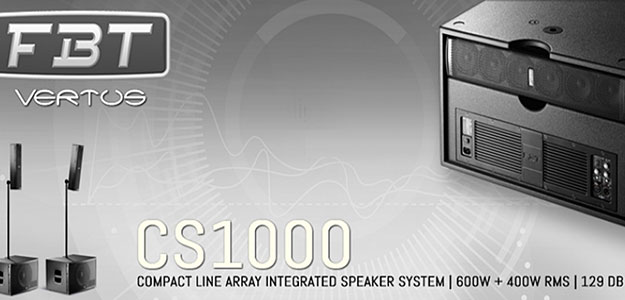FBT VERTUS CS1000 kompaktowy system liniowy 600+400W