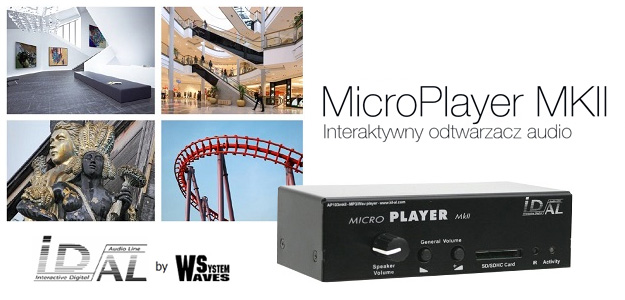MicroPlayer MkII - interaktywny odtwarzacz audio od ID-AL