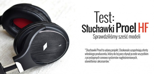 Test słuchawek Proel z serii HF w Infomusic.pl