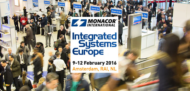 Monacor zaprasza na targi Integrated Systems Europe 2016 