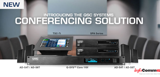 Q-SYS Core 110f - Nowy procesor sieciowy od QSC