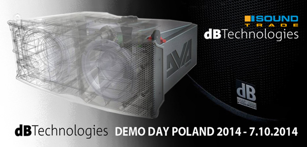 dBTechnologies Demo Day Poland 2014 już wkrótce w Warszawie