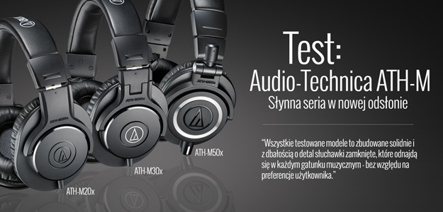 Nowe wcielenie słuchawek serii ATH-M od Audio-Technica