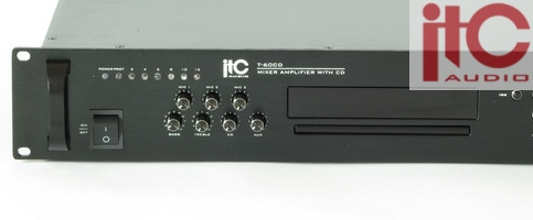 ITC Audio - linia wzmacniaczy miksujących z CD (T-30/60/120CD)