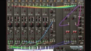 Full-Modular Synthesizer 'Kamioooka' Demo