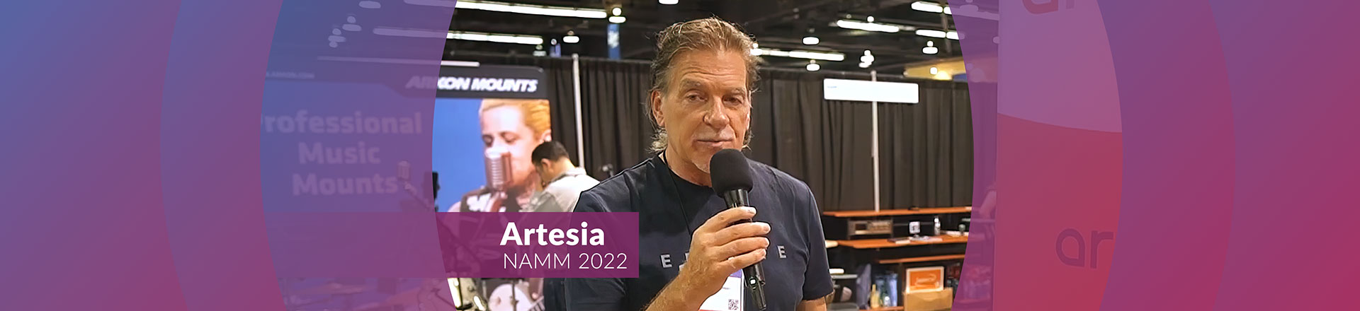 Odwiedzamy stoisko firmy Artesia na targach NAMM Show 2022