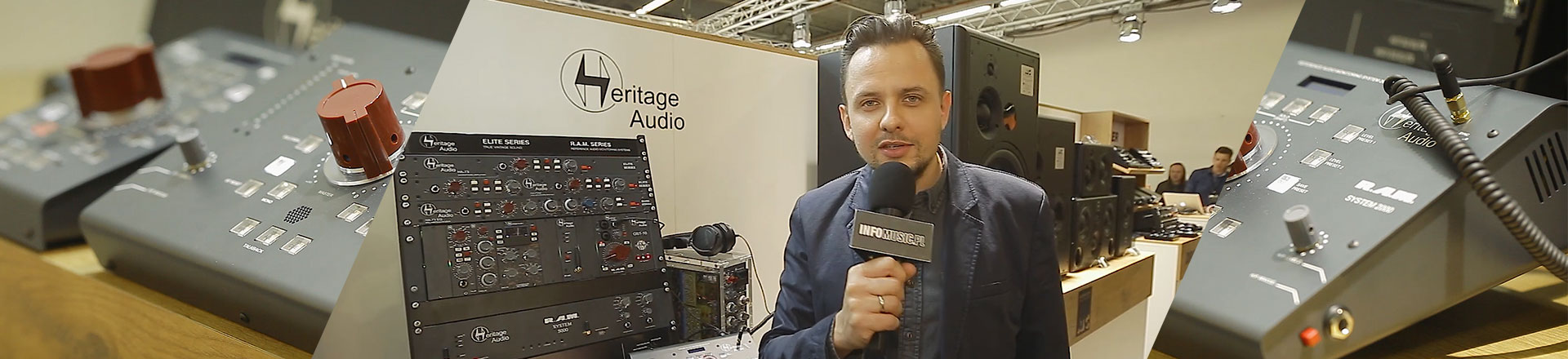 MESSE'18: Systemy kontroli odsłuchu od Heritage Audio [VIDEO]