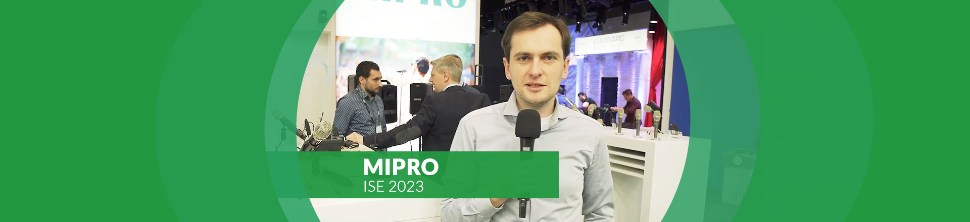 Mnóstwo ciekawych rozwiązań pro audio od MIPRO na ISE 2023