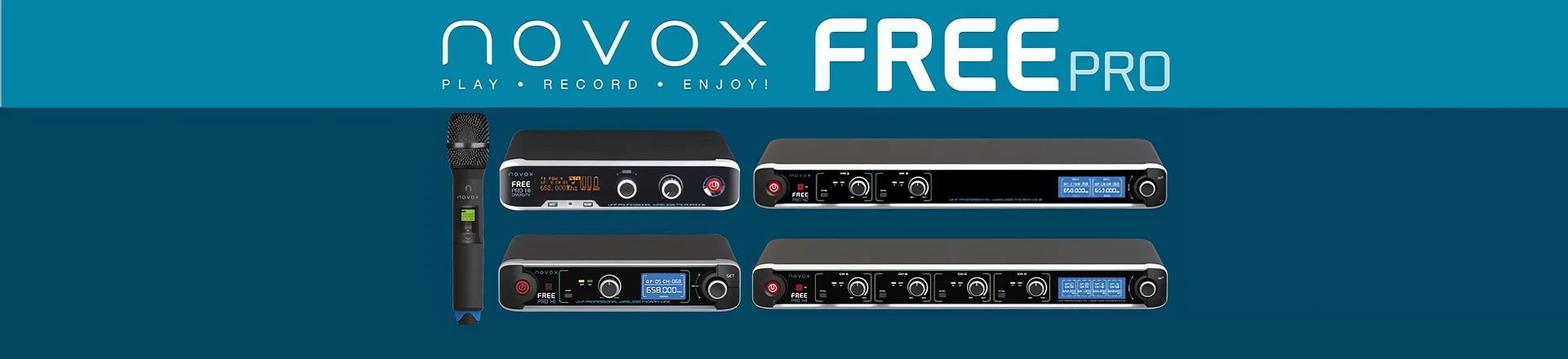 Novox FREE PRO - nowa seria mikrofonów bezprzewodowych