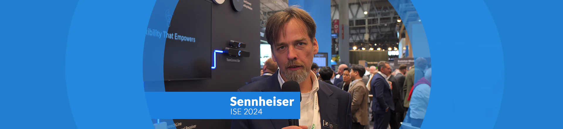 Rozwiązania konferencyjne Sennheiser na ISE 2024
