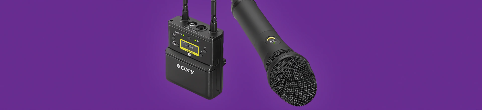 Nowa seria bezprzewodowych mikrofonów Sony UWP-D