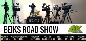 BEiKS RoadShow 2014 - najnowsze produkty i 4K.