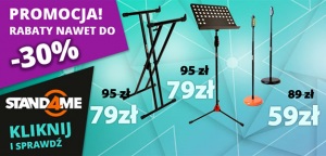 Wielka promocja statywów w Music Express!