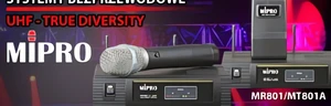 MIPRO: zaawansowane zestawy UHF True Diversity MR 801 w super cenach!