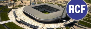 Instalacja RCF na stadionie Juventus w Turynie