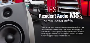 Monitory studyjne Resident Audio M8 na testach w Infomusic.pl