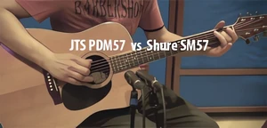 TEST SHURE SM 57 vs JTS PDM 57