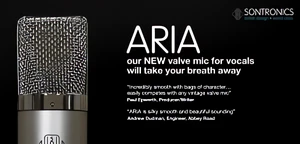 Sontronics prezentuje lampowy mikrofon ARIA