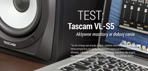 Monitory Tascam VL-S5 wyróżnione w teście Infomusic.pl