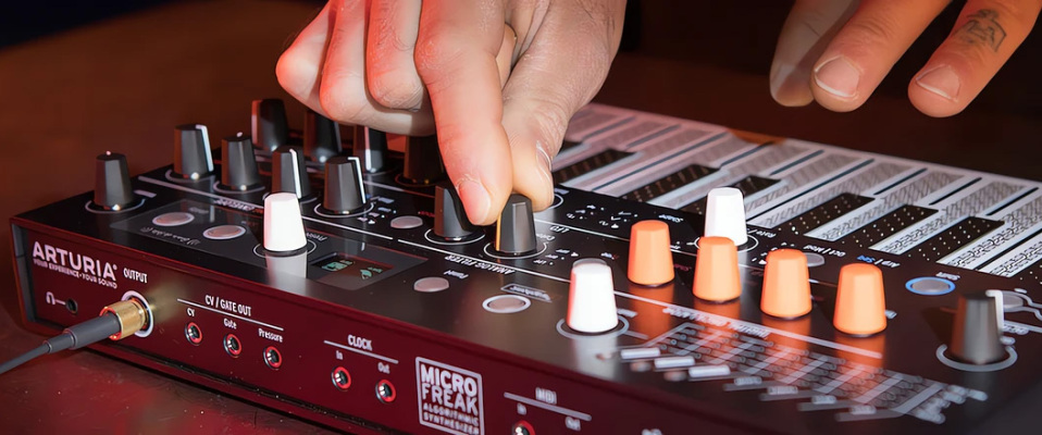 Arturia wypuszcza nowy firmware V5 do MicroFreaka