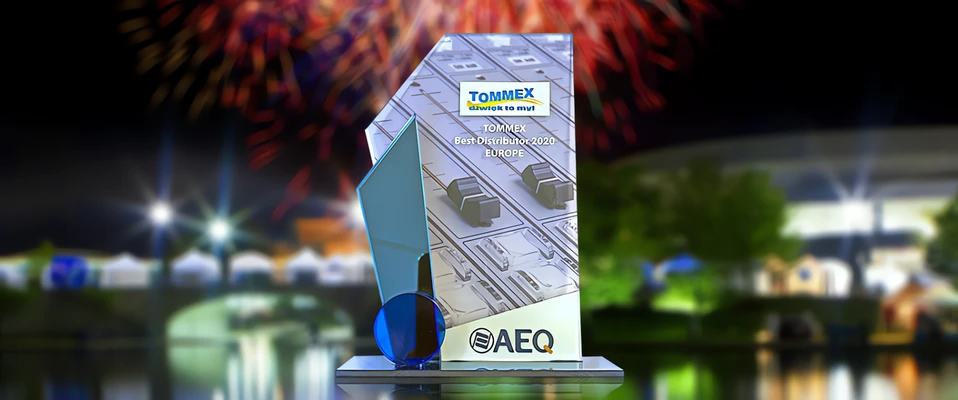 Tommex najlepszym dystrybutorem AEQ 2020 w Europie
