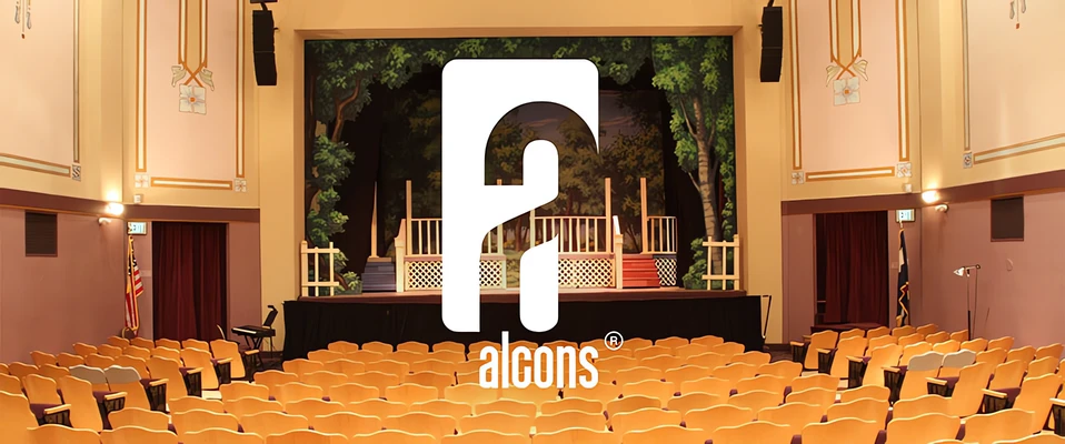 Mikro-liniowe systemy Alcons LR7 w Rialto Theater