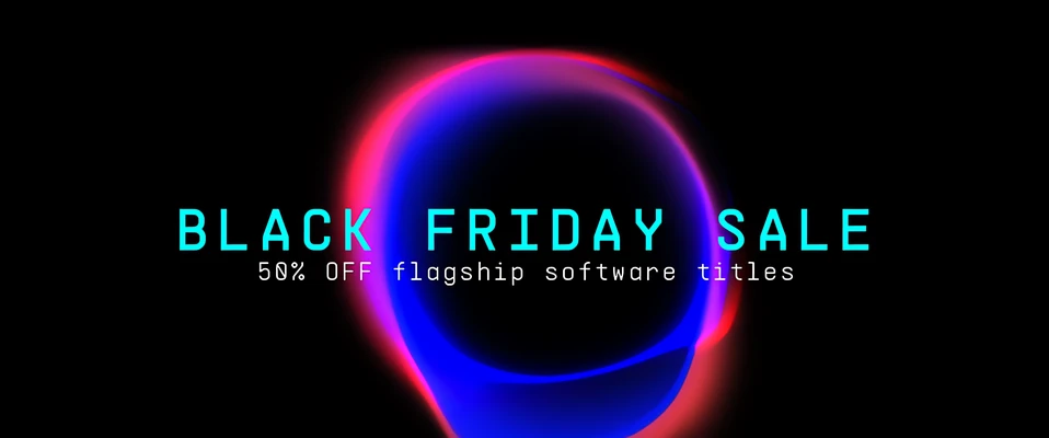 Black Friday: Wielki wybuch promocji na oprogramowanie Arturia