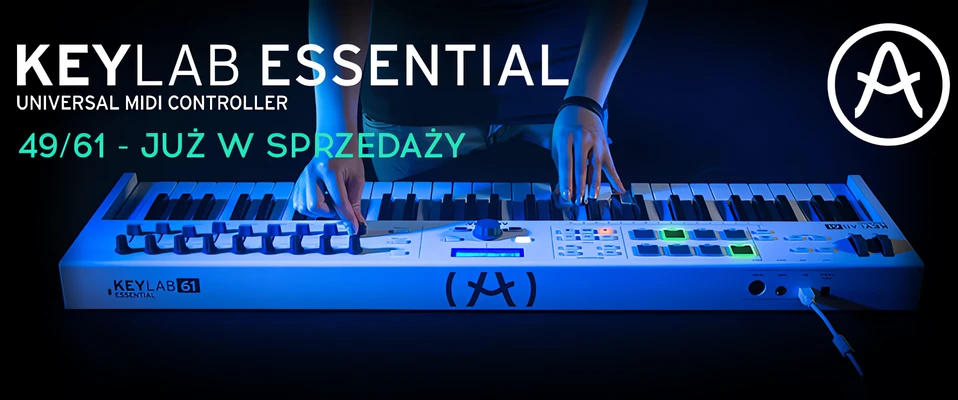 Arturia KeyLab Essential - nowe klawiatury MIDI już dostępne!