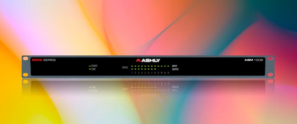 AQM1208 - Ashly redefiniuje możliwości procesora strefowego