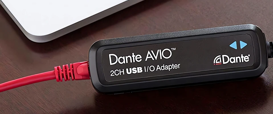 Dante Avio USB-C i Bluetooth - Nowe adaptery od Audinate