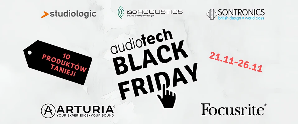 Audiotech rusza z akcją Black Friday