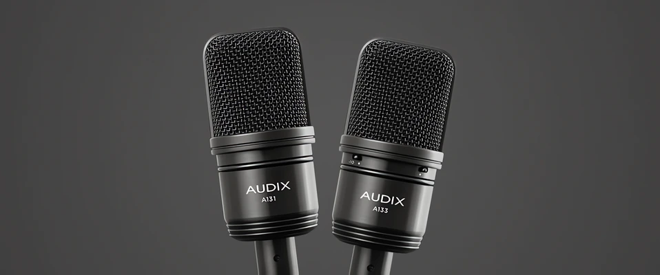 A131 & A133 - Nowe mikrofony studyjne od Audix