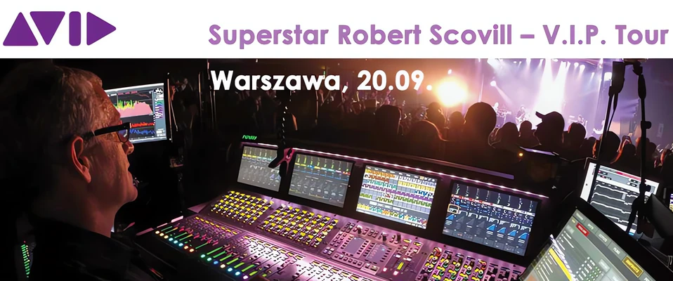 Spotkanie z Robertem Scovillem już 20 września w Warszawie