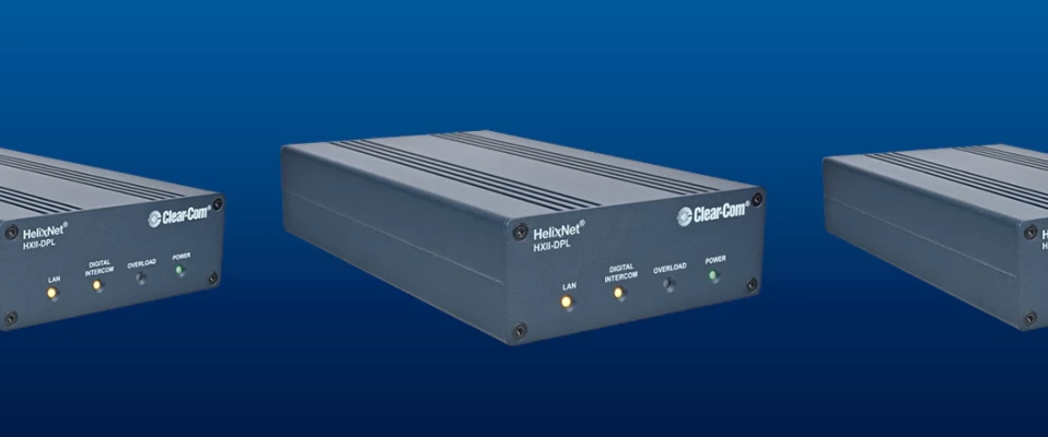Clear-Com przedstawia nowe urządzenie Powerline HXII-DPL