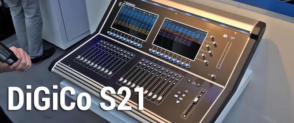 DiGiCo S21 - Nowa konsoleta z premierą na Prolight+Sound 2015
